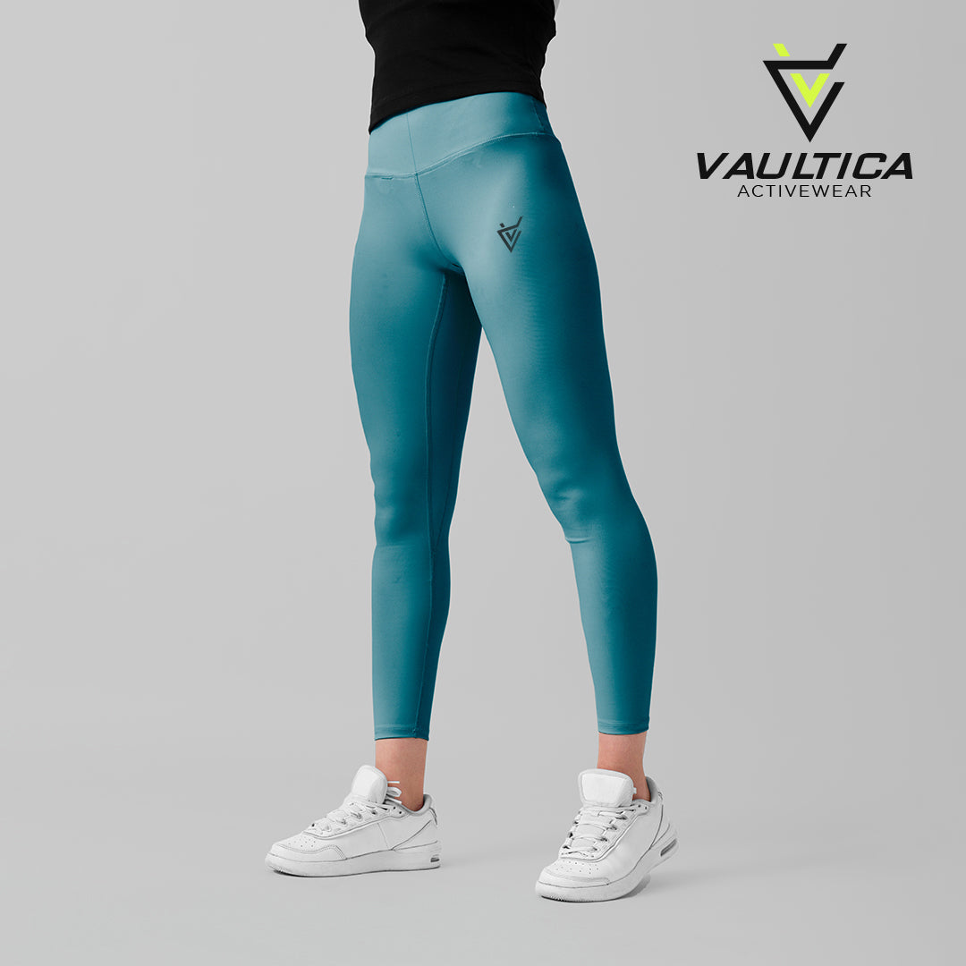 Vaultica - Women's Pro Leggings - Blue