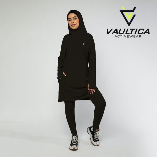 Vaultica - Women's Modest Activewear - Black